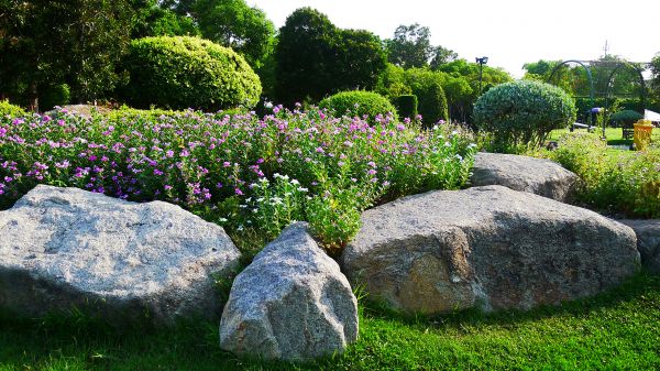 Boulder Landscaping in Poulsbo