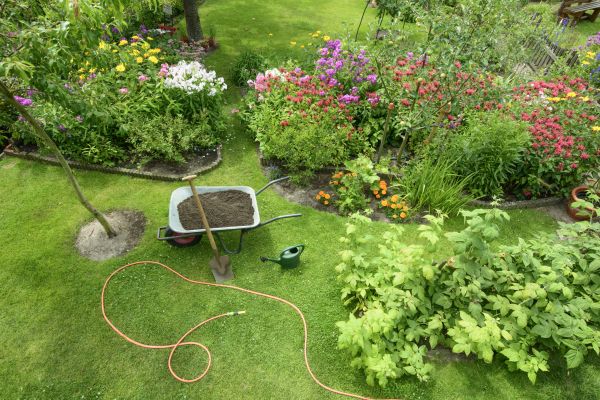 Flower Bed Construction in Poulsbo