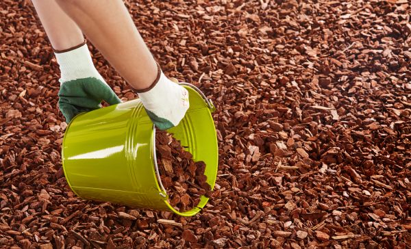 Wood Chip Landscaping in Poulsbo