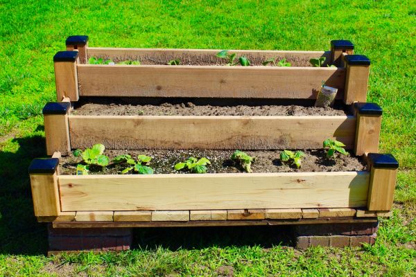 Raised Garden Bed Installation in Poulsbo